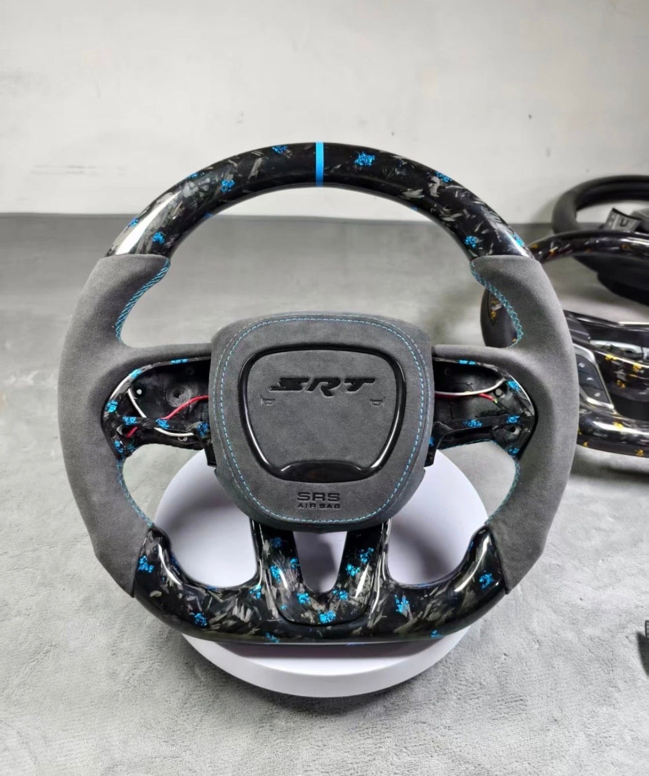 Dodge Charger custom steering wheel