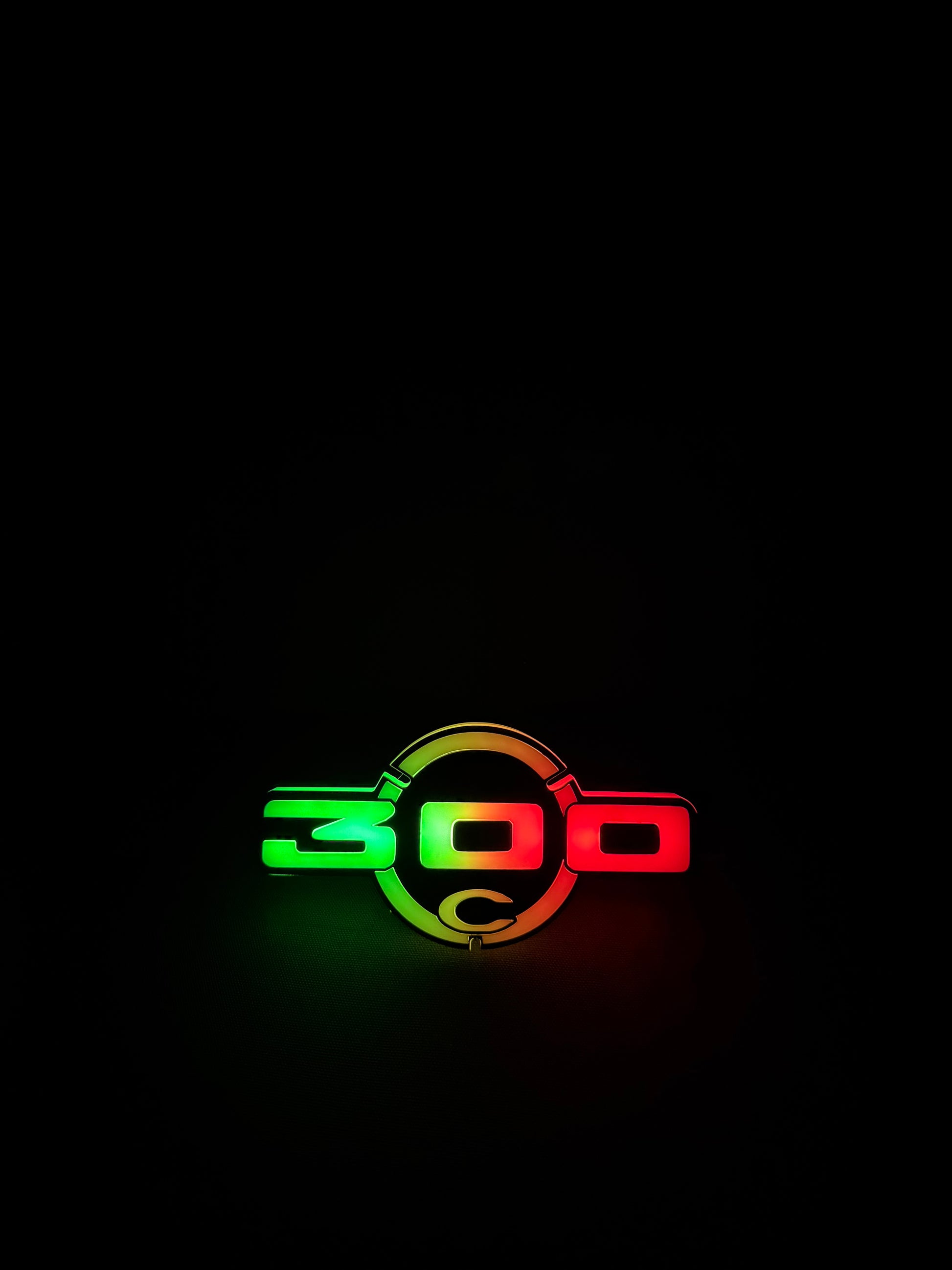 Chrysler 300 C RGB badge