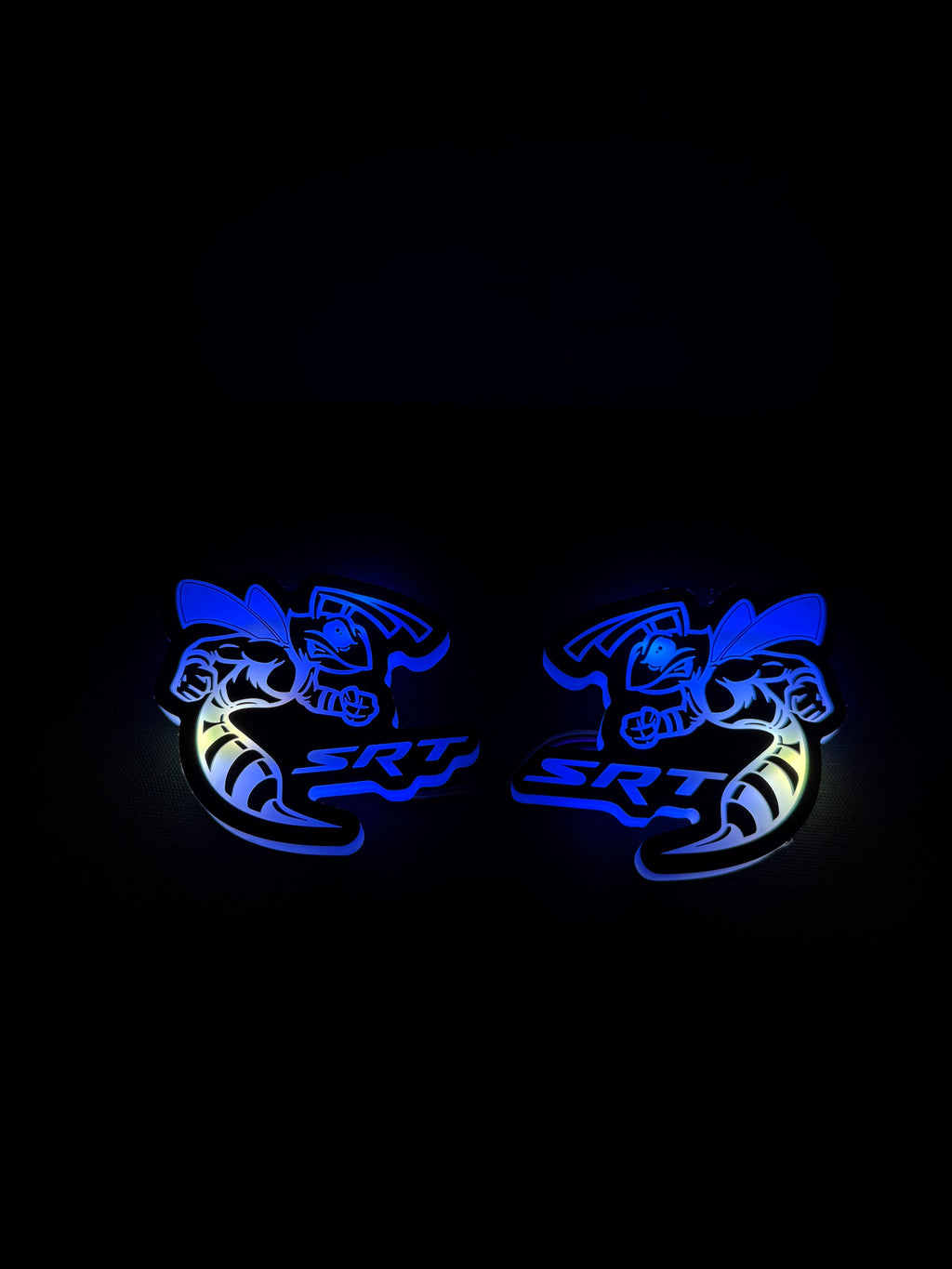 Scatpack hornet RGB badge