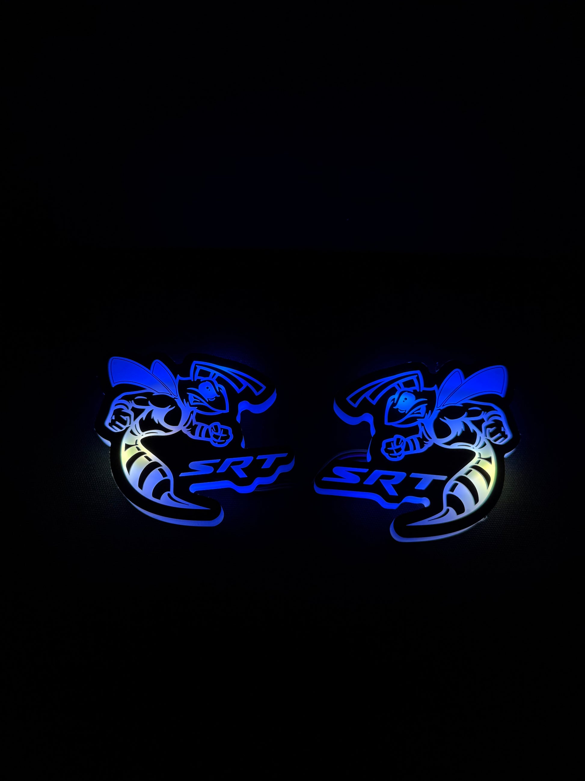 Scatpack hornet RGB badge