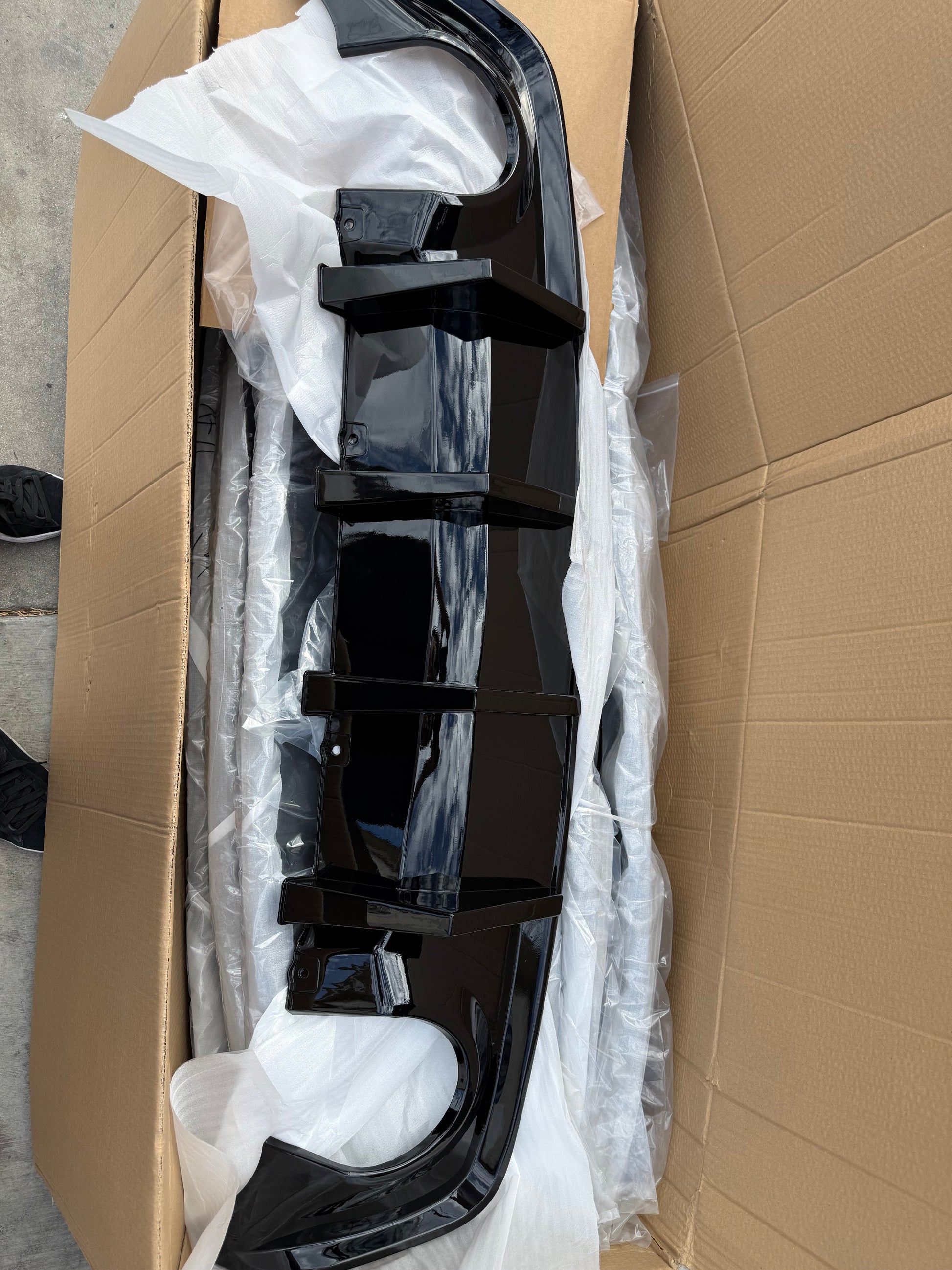 Dodge Charger slim body diffuser