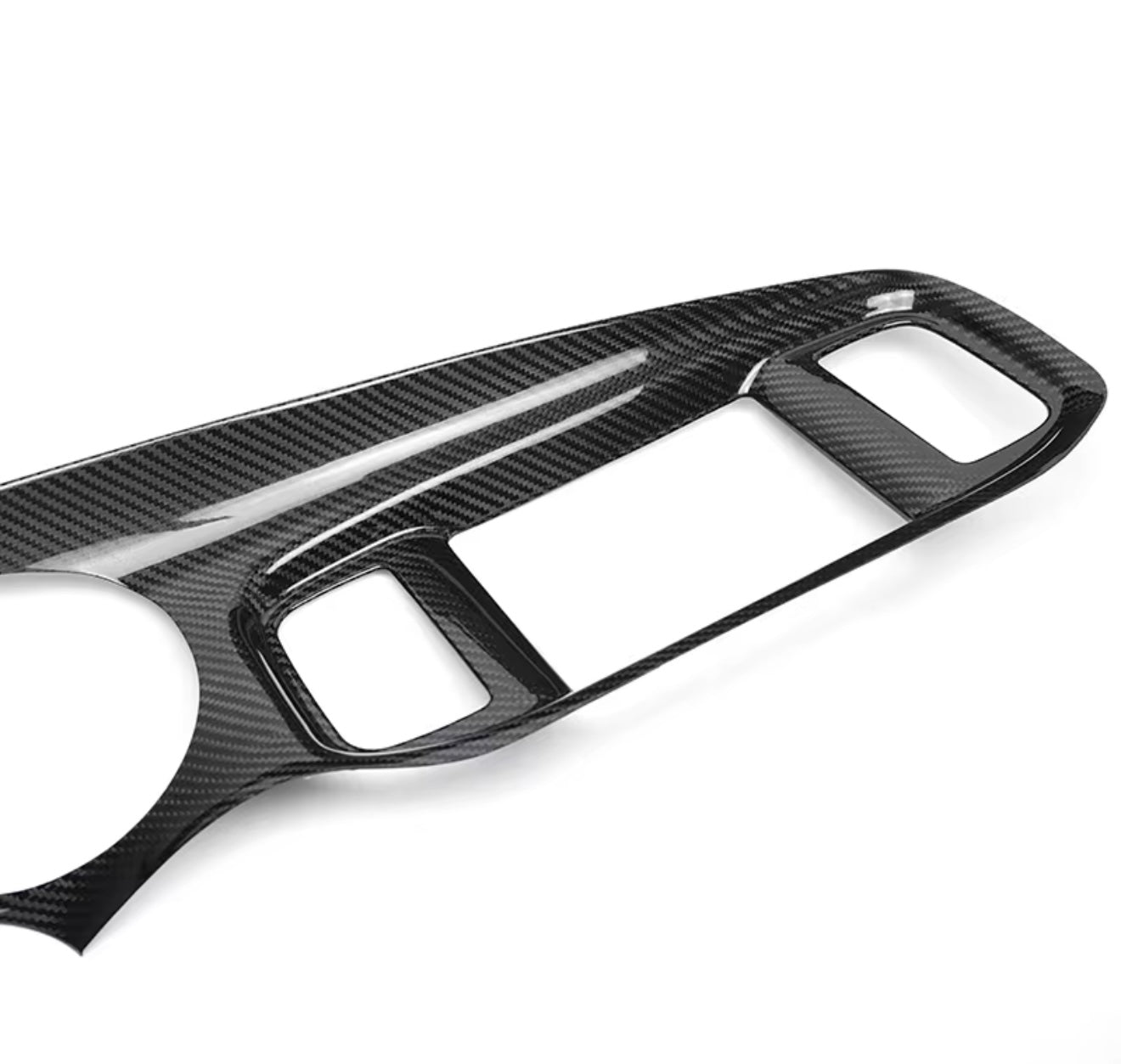 Dodge Charger 1pc hard carbon fiber dashboard